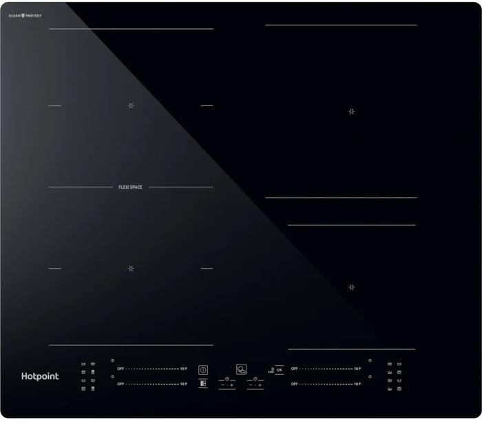 Hotpoint TS3560FCPNE Flexi Zones Induction Hob Black