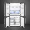 Smeg FQ60XDF 92cm Four Door Side By Side Frost Free American Style Fridge Freezer Stainless steel