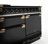 Rangemaster ELS110EIGB/BE Elise Luxe 110 Induction 136270 Black with Black / Antique Brass trim Induction Range Cooker 