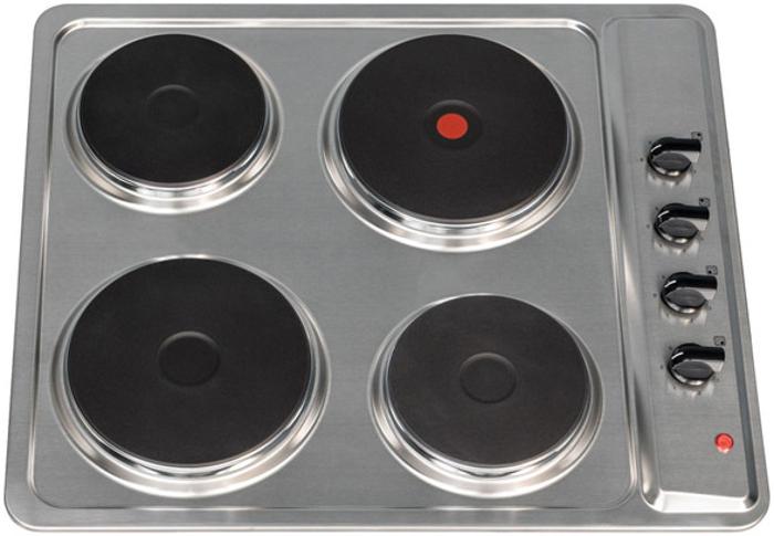 OEM PHP601SS 60cm 4 Plate Easy Clean Solid-Plate Electric Hob Stainless steel