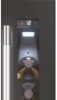 Hoover HWCB15UKBM/N Built in, 1 zones, 8 bottles, Smart contents, Light LED Wine Cooler 
