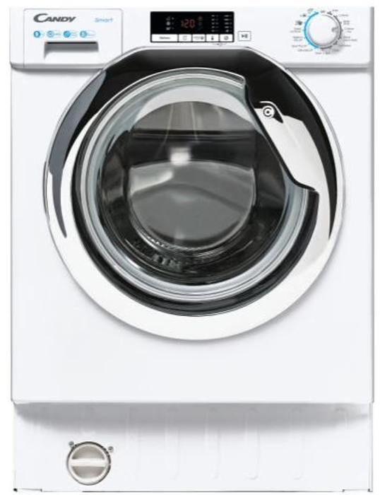 Candy CBW48D2XCE-80 8kg 1400 RPM 16 programmes Integrated Washing Machine White