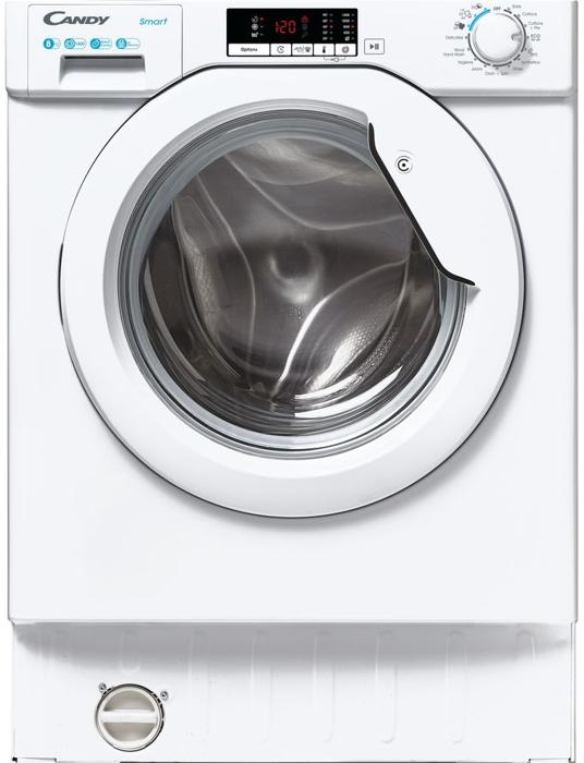 Candy CBW48D1E  8 kg 1400 Spin Integrated Washing Machine White