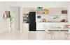 Indesit IB55732BUK 50/50 55cm Low Frost 287 Litres Freestanding Fridge-Freezer Black