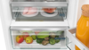 Siemens KI86NVFE0G iQ300 70/30 Built-in with freezer at bottom flat hinge 260 Litres Frost Free Integrated Fridge Freezer White