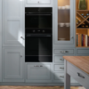Caple C2362BG 60cm 8 Functions Built-in Single Electric Oven Black Glass