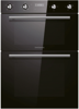 Statesman BDM373BL  35/70 Litre Multifunction Built-in Double Electric Oven Black