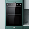 Statesman BDM373BL  35/70 Litre Multifunction Built-in Double Electric Oven Black