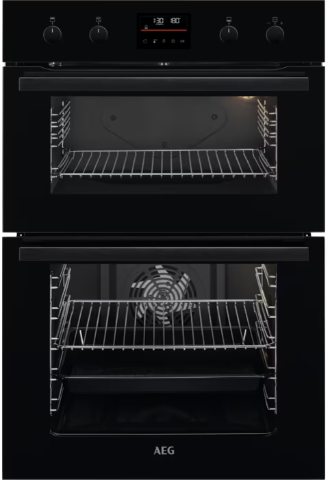 AEG DCB535060B 6000 SurroundCook Built-in Double Electric Oven Black