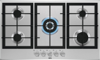 AEG HGX95320SM 3000 Slimline 90cm Gas Hob Stainless steel