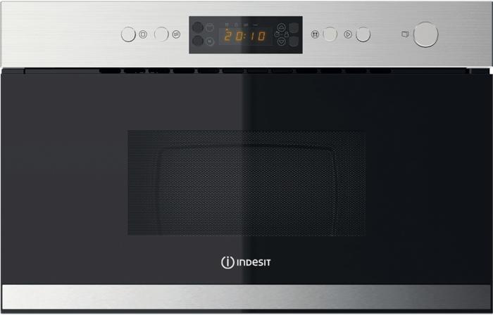 Indesit MWI3213ix  Aria  750W MW and Grill Built-in Microwave Stainless steel
