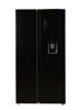 Teknix TSBSW911772B Frost Free 562-Litres Non-Plumbed Water Dispenser American Style Fridge Freezer Black