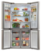 Haier HCR5919ENMM Cube 90 Series 5 Multi door No Frost 643 Litres American Style Fridge Freezer Platinum Inox