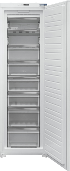 CDA CRI681 Full Height Frost Free 196 Litres Integrated Freezer White