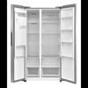 Tesla T569AFFX Frost Free 569L American Style Fridge Freezer Inox