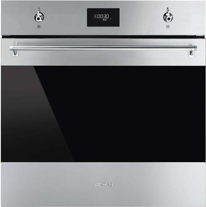 Smeg SFP6301TVX 60cm Pyrolytic Multifunction  Thermo-ventilated Built-in Single Electric Oven Stainless steel