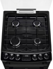 AEG CGX1130ACB 55cm Catalytic Lidded Gas Freestanding Gas Cooker Black