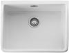 Rangemaster CBL595WH 1 Bowl 595 x 475 mm including Waste Kit WKIT15 Belfast Sink White