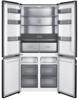 Teknix TMD19091SIBI 505 Litre Multi door Frost Free American Style Fridge Freezer Dark Inox
