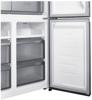 Teknix TMD19091SIBI 505 Litre Multi door Frost Free American Style Fridge Freezer Dark Inox