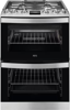 AEG CGB6131ACM with Double Oven Freestanding Gas Cooker Stainless steel