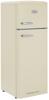 CDA Betty Retro 55cm Top Mount 206 Litres Freestanding Fridge-Freezer Barley