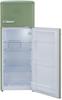 CDA Betty Retro 55cm Top Mount 206 Litres Freestanding Fridge-Freezer Meadow