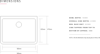 Caple York 2  Yorkshire Sit-On Sink Ceramic 1 Bowl ( Waste kit included - CPK501) Belfast Sink White