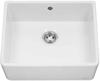 Caple York 2  Yorkshire Sit-On Sink Ceramic 1 Bowl ( Waste kit included - CPK501) Belfast Sink White