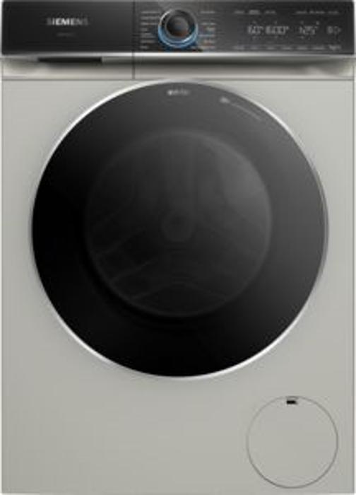 Siemens WG56B2ATGB iQ700 10 kg 1600 rpm Freestanding Washing Machine Silver Inox