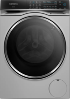 Siemens WN54C2ATGB iQ700 10.5/6 kg 1400 rpm Freestanding Washer Dryer Silver