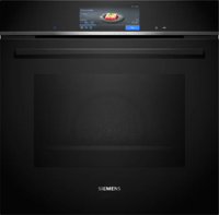 Siemens HB778G3B1B iQ700 60cm Built-in Single Electric Oven Black