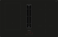 Siemens ED811BS16E iQ300 80cm with ventilation System Induction Hob Black