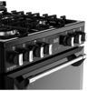 Stoves 444411844 Richmond Deluxe 60DF Mini Range Freestanding Dual Fuel Cooker Black