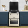 Stoves 444411845 Richmond Deluxe 60DF Mini Range Freestanding Dual Fuel Cooker Cream