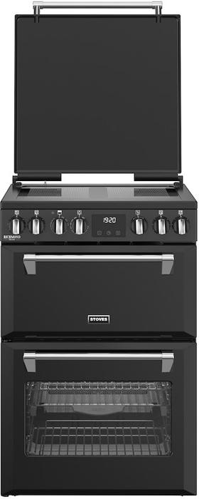 Stoves 444411847 DX MRA RICH 60Ei RTY 60cm Richmond DX Electric  Rotary Freestanding Induction Cooker Black