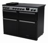 Rangemaster EDDLB110EIGBLK/CM1 15834 Edge Deluxe 110cm Induction Range Cooker Black Glass