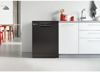 Hoover HSF5E3DFB1-80  60cm 15 Place Settings Freestanding Dishwasher Black
