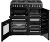 Stoves 444411867 Richmond Deluxe 90DF Dual Fuel Range Cooker Black