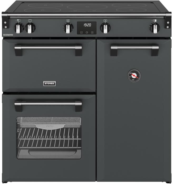 Stoves 444411852 RCA RICH 90Ei TCH 90cm Richmond Electric  Touch Induction Range Cooker Anthracite