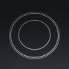 OEM CERH90BL 90cm 5 Zone Frameless Touch Control Ceramic Hob Black