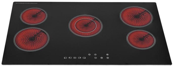 OEM CERH90BL 90cm 5 Zone Frameless Touch Control Ceramic Hob Black