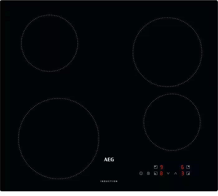 AEG IBX64200CB 3000 60cm Plug-In and Go Induction Hob Black