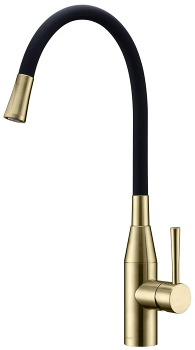 Clearwater MO2BB Morpho Brushed Brass/Black Hose Tap 