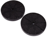 Caple CAP85CF Charcoal (pack of 2) Hood Filters Black
