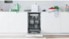 Indesit IN2IE10CS80UK Slimline Push&Go 10 Place settings Integrated Dishwasher White