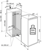Liebherr RBd5120 Plus BioFresh 294 Litres  + SIFNDI5188 Fully Integrated Plumbed-In  Freezer ( Integrated Fridge and Freezer ) White