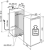 Liebherr RBd5120 Plus BioFresh 294 Litres  + SIFNDI5188 Fully Integrated Plumbed-In  Freezer ( Integrated Fridge and Freezer ) White