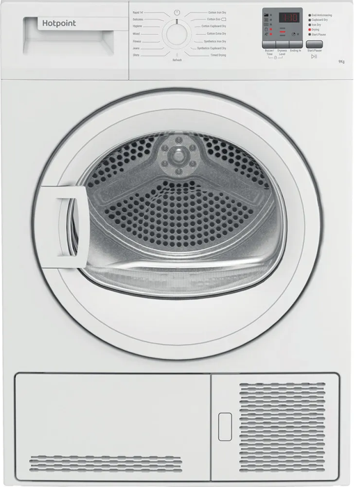 Hotpoint CHDC92WWGD 9kg Condenser Freestanding Dryer White