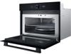 Hotpoint HOI4S8PM0BUK Single Electric Oven + HMW47DHMBUK Microwave with Grill ( Built-In Combi Pack ) Black